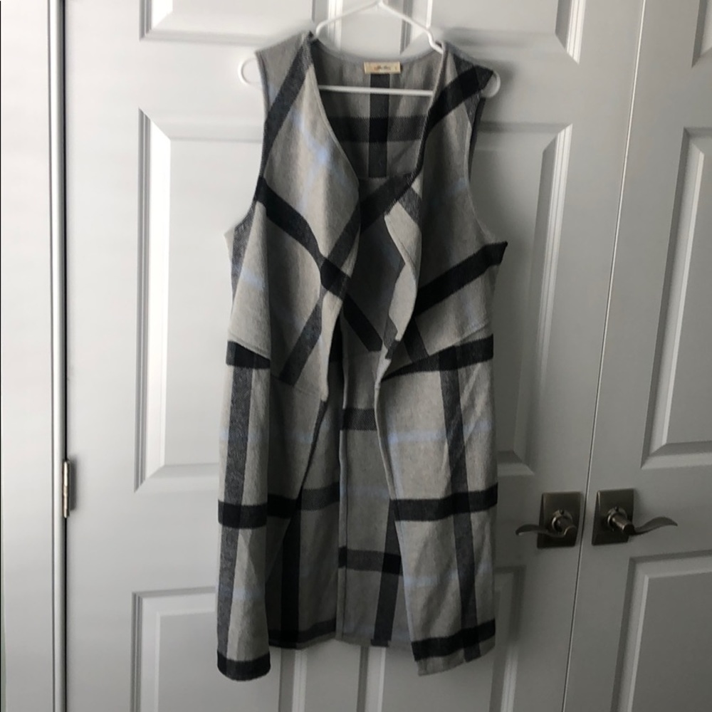 Long sweater vest